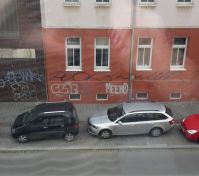 modrý pokoj výhled