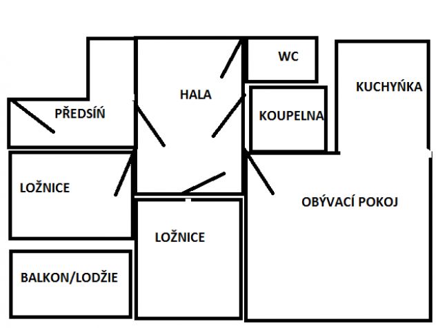 Pronájem bytu Praha