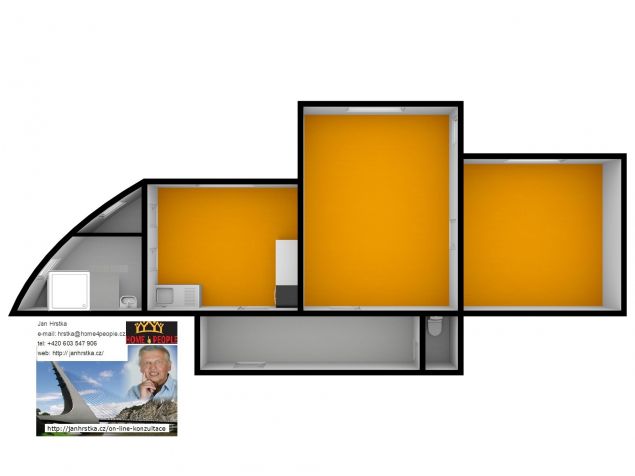 3D půdorys