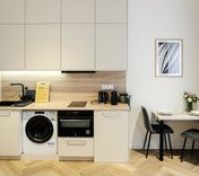 Kitchen and dining area