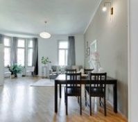 living & dining area