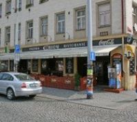 Pizzeria on the corner... and others restaurants around