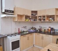 Kitchen corner with gas stove