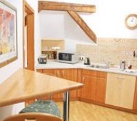 Kitchen fully equipped for guests 