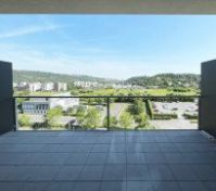 view from private balcony
