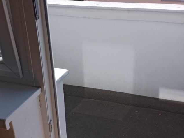 balkon 2,5m2 u pokoje