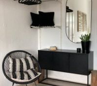Sitting area with sideboard
