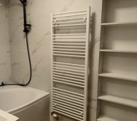 Heater and cabi