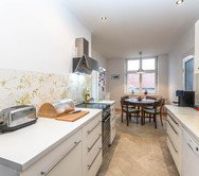Shared Full kitchen with dining area