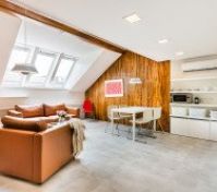 Open space with many windows