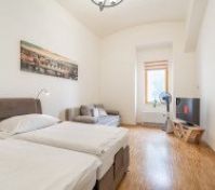 Bedroom for 4 people (sofa can be opened to a 160x200 bed)