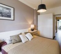 Master bedroom with wardrobe