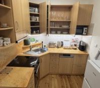 Well equipped kitchen.