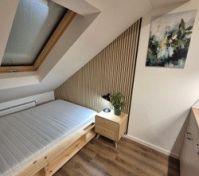 Lůžko japonského typu s kvalitní střednětvrdou matrací