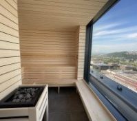 rooftop sauna