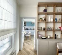 Entrance to the kitchen From living room 
