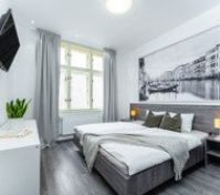 Bedroom with TV