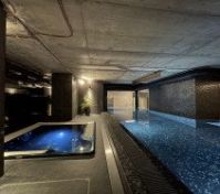 indoor pool and jacuzzi