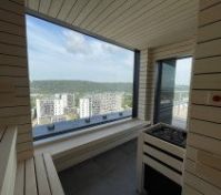 rooftop sauna